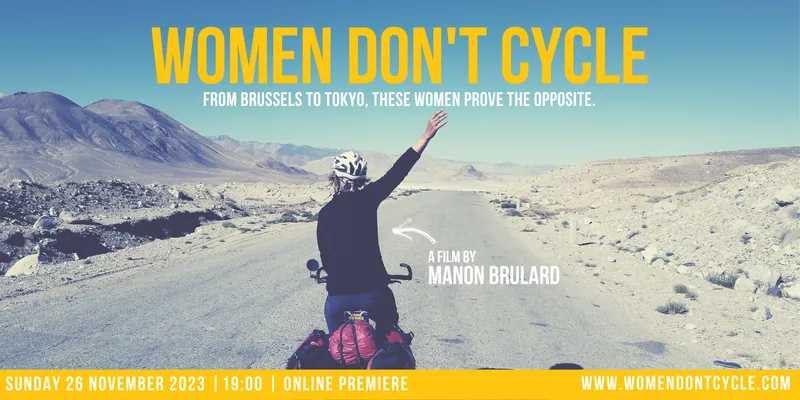 Women Don't Cycle Premiere Poster