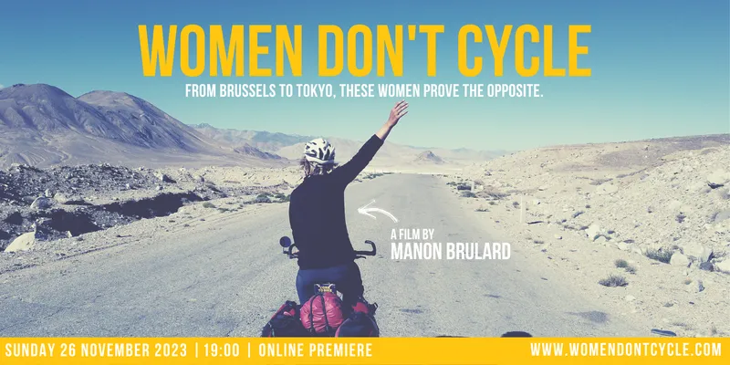 Women Don't Cycle Premiere Poster